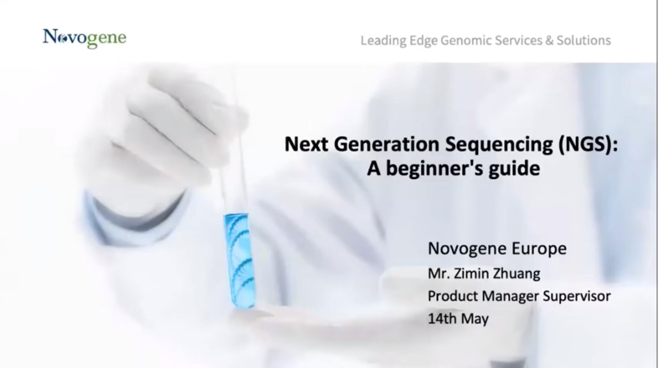 Next Generation Sequencing NGS A Beginner S Guide Novogene